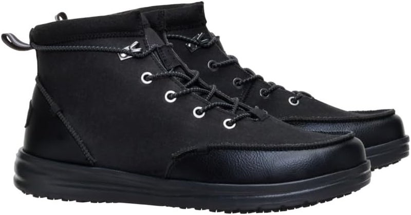 Hey Dude Men's Bradley Work CE | Lightweight, Comfortable Work Boots for Men | Water-Repellent, Slip-Resistant, Durable Everyday Footwear - Image 2